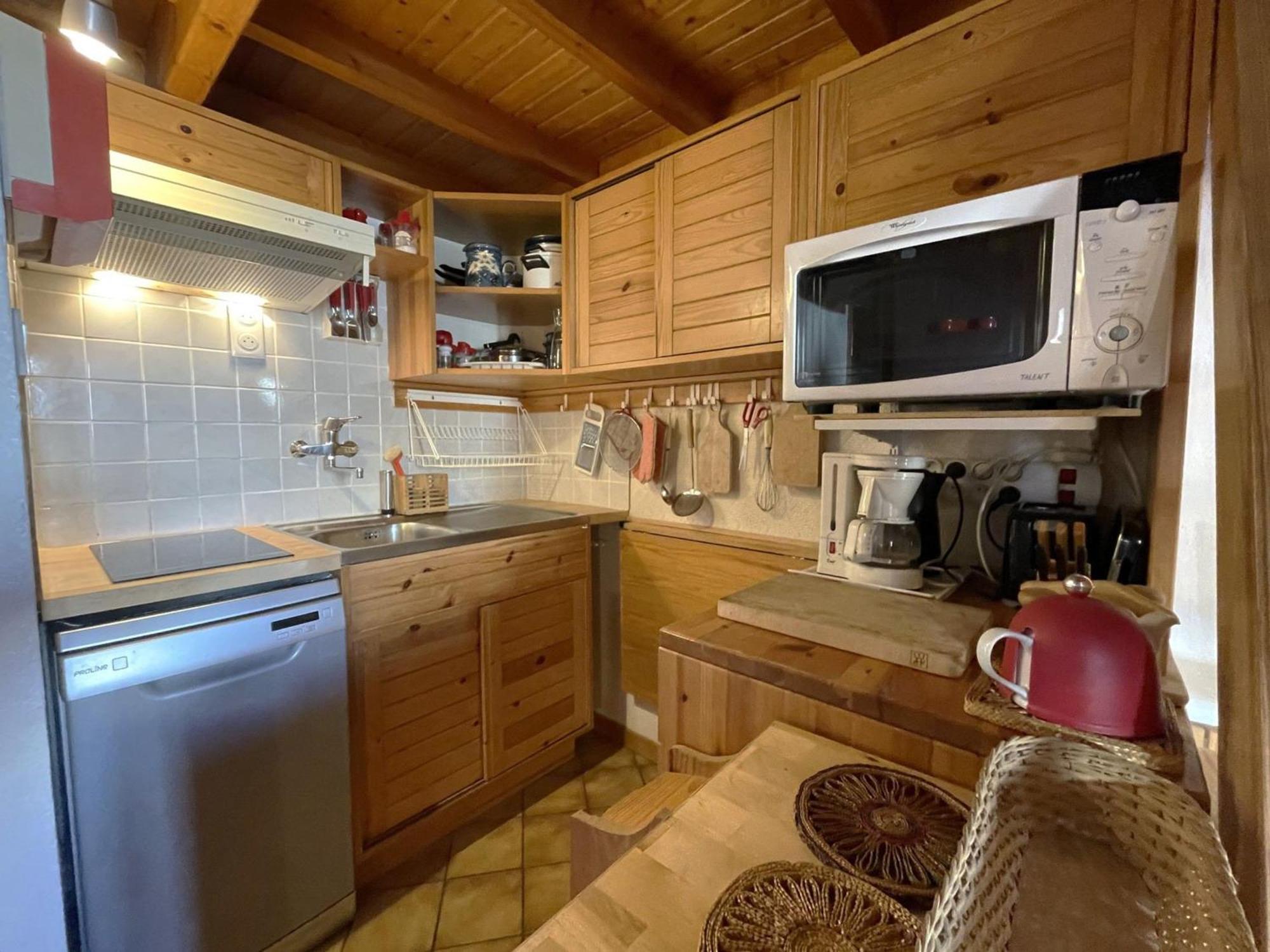 Studio Cosy Pour 2 Pers A 300M Des Pistes, St Martin De Belleville - 19M², Animaux Admis - Fr-1-452-141 Saint-Martin-de-Belleville Bagian luar foto